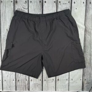 Reebok Speedwick Men’s Cargo Shorts 2XL Dark Gray Athletic Outdoor